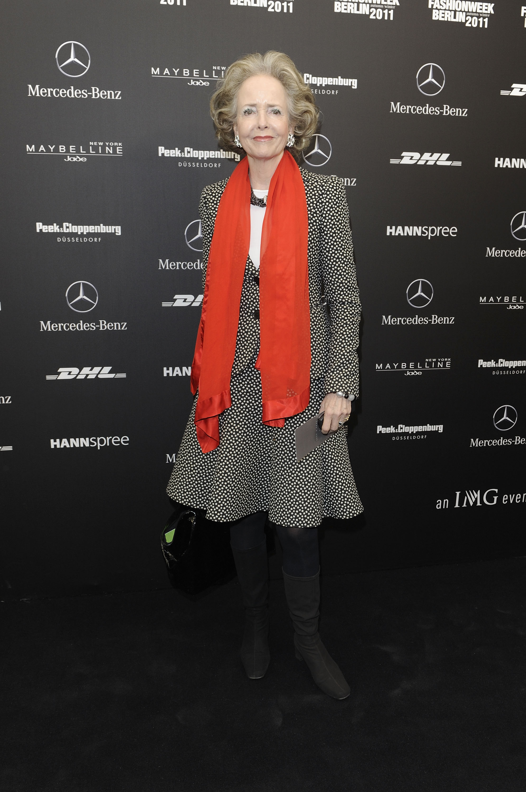 Isa von Hardenberg asiste al desfile de Laurel durante la Mercedes Benz Fashion Week en Bebelplatz el 20 de enero de 2011 en Berlín, Alemania. | Foto: Getty Images