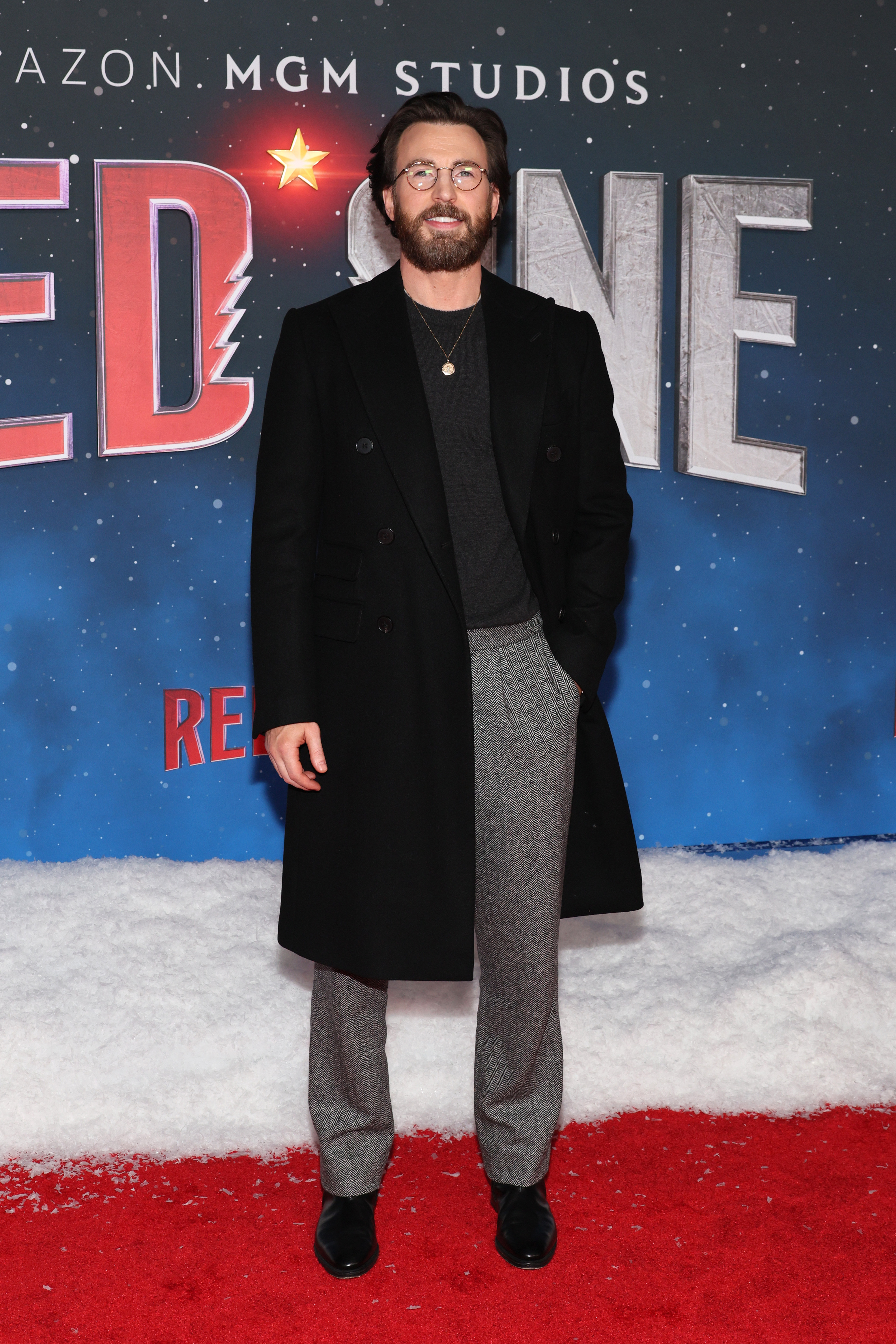 Chris Evans el 11 de noviembre de 2024, en Nueva York | Fuente: Getty Images