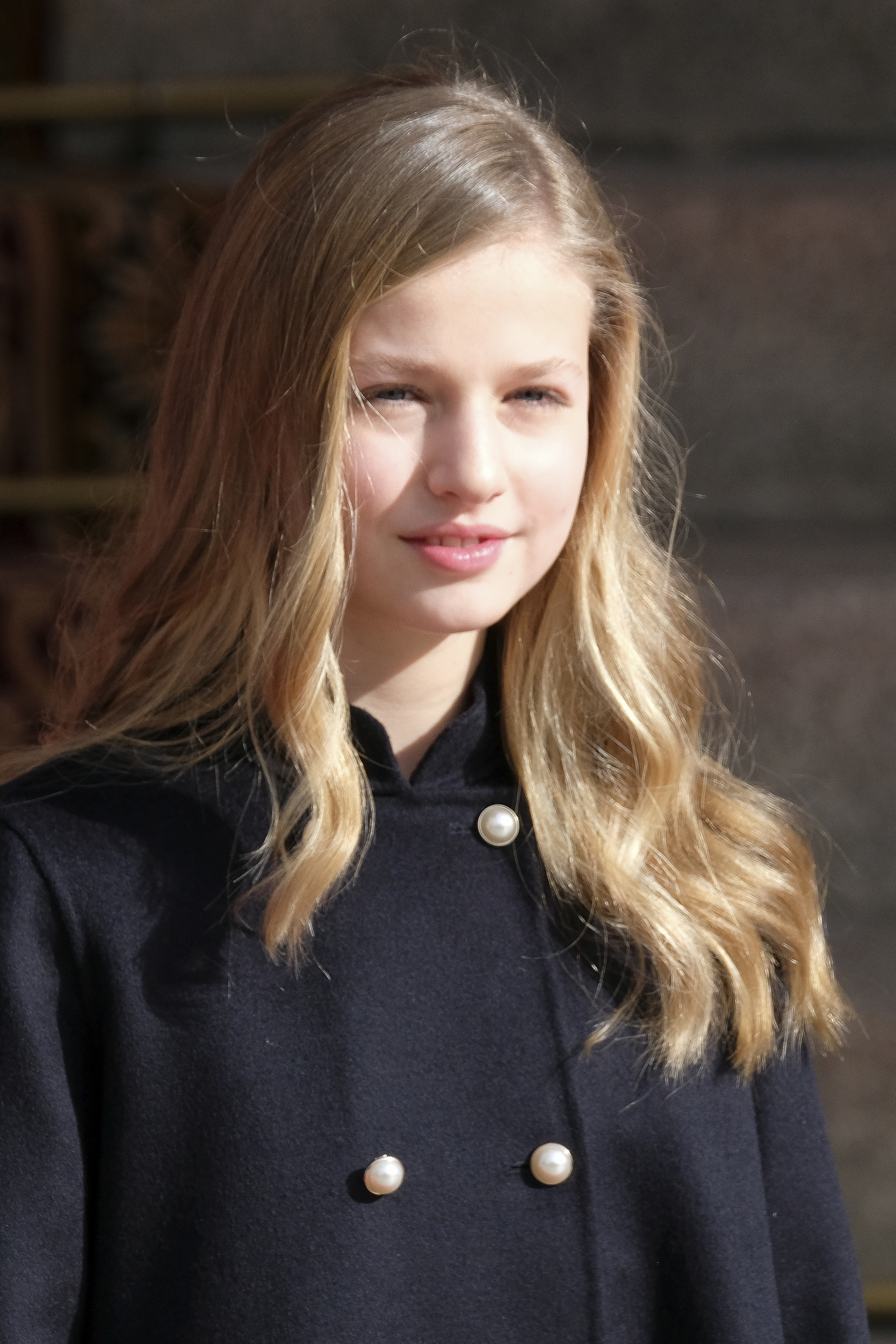 La princesa Leonor de España asiste a la solemne apertura de la XIV legislatura en el Parlamento español el 3 de febrero de 2020 en Madrid, España.