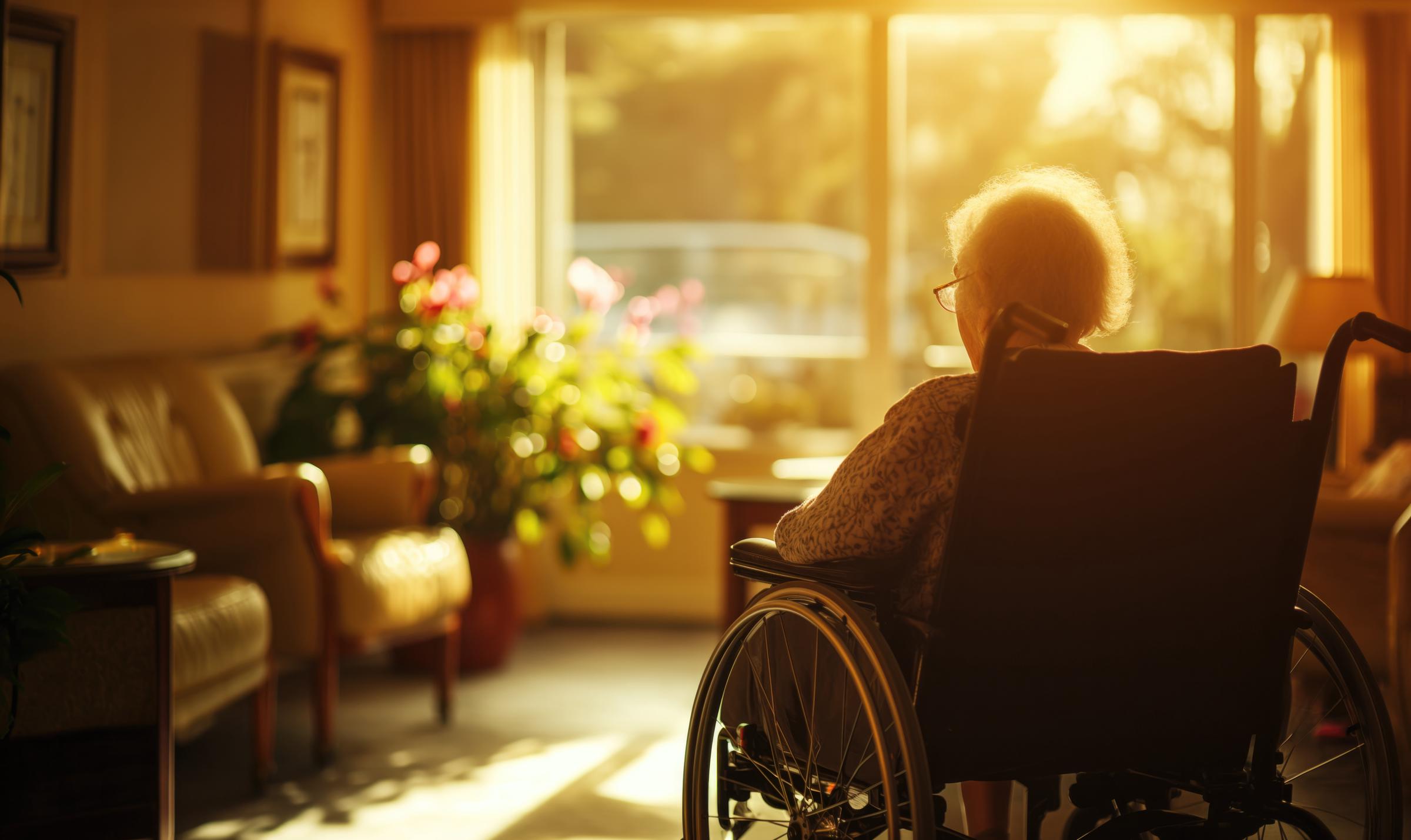 Una mujer en silla de ruedas | Fuente: Freepik