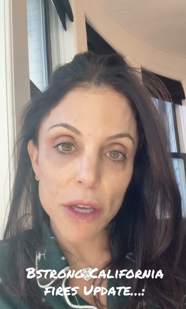 Una captura de pantalla de Bethenny Frankel, de enero de 2025 | Fuente: TikTok/bethennyfrankel