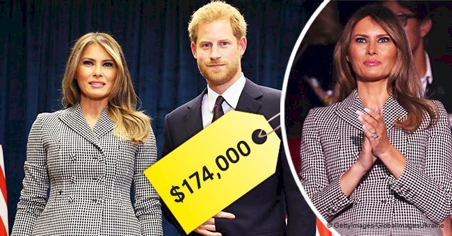 Melania Trump gastó $174.000 en viaje de 1 día para conocer al Príncipe Harry en Toronto