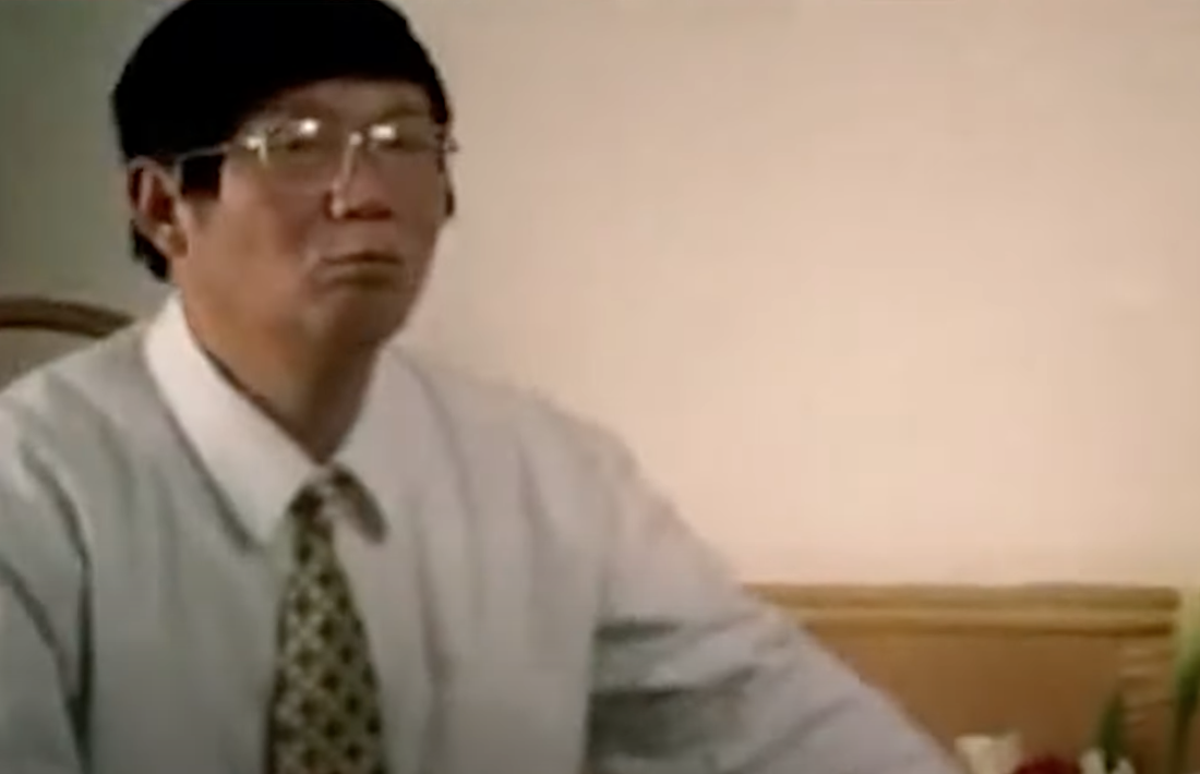 Fang Shisheng, medio hermano mayor de Jackie Chan. | Foto: Youtube.com/锦鲤娱塘