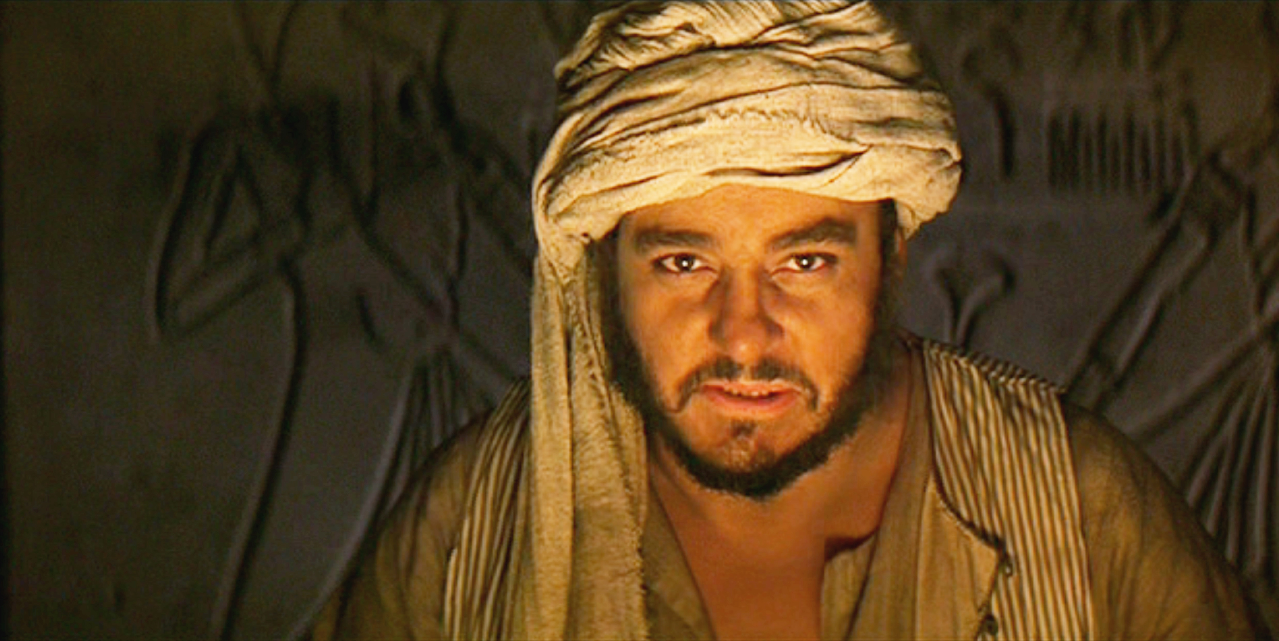 John Rhys-Davies como Sallah en "Indiana Jones and the Raiders of the Lost Ark", estrenada el 12 de junio de 1981. | Foto: Getty Images