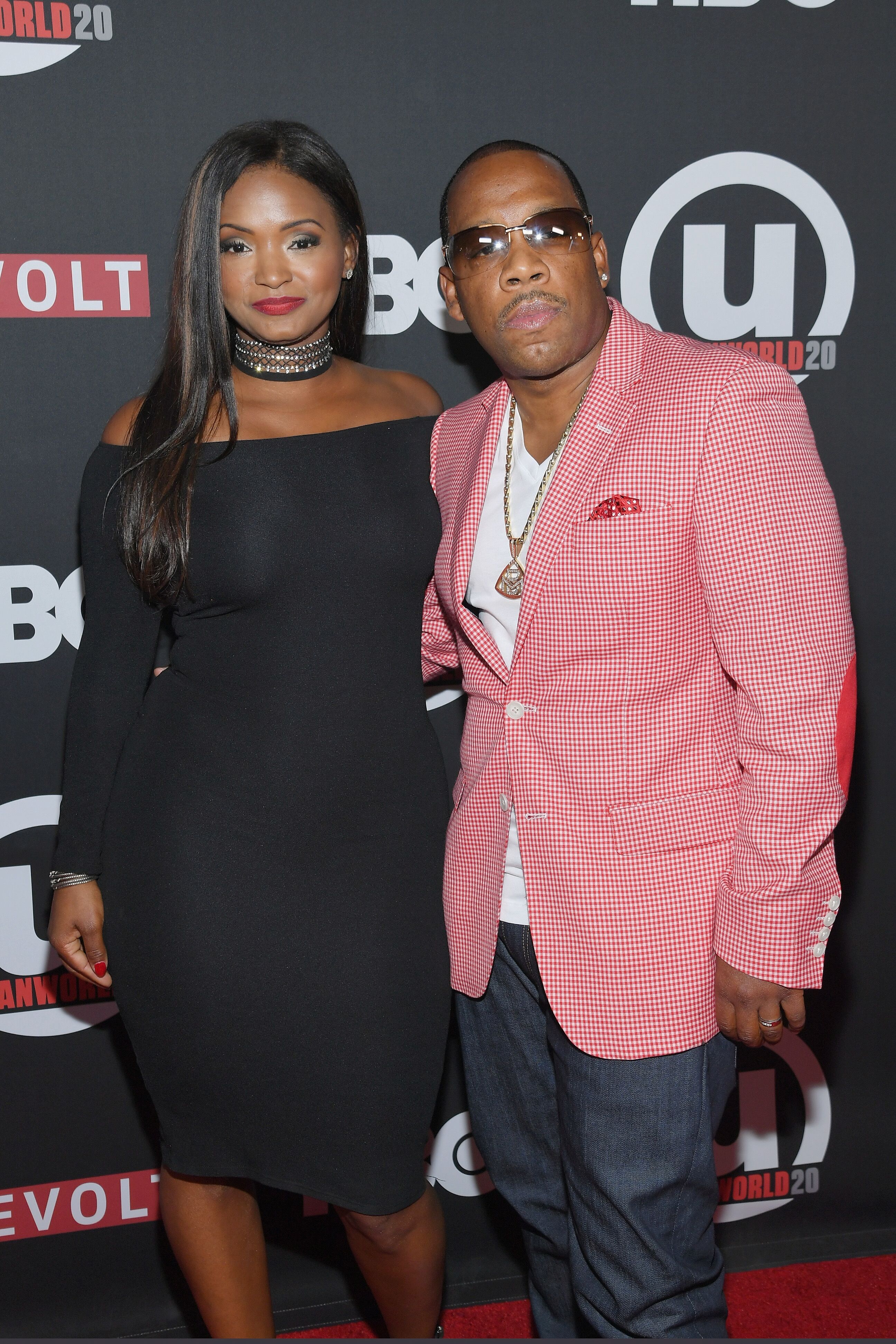 Teasha Bivins (izq.) Y Michael Bivins asisten a la vigésima edición del Festival Anual de Cine Urbanworld - Proyección de 'The New Edition Story' en el teatro AMC Empire 25. | Foto: Getty Images