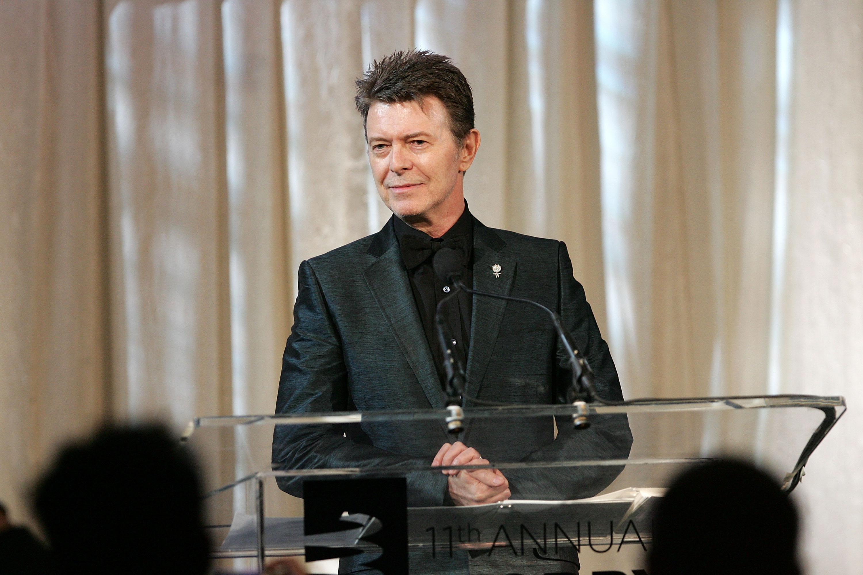 David Bowie en la 11ª edición de los Premios Webby el 5 de junio de 2007 | Fuente: Getty Images