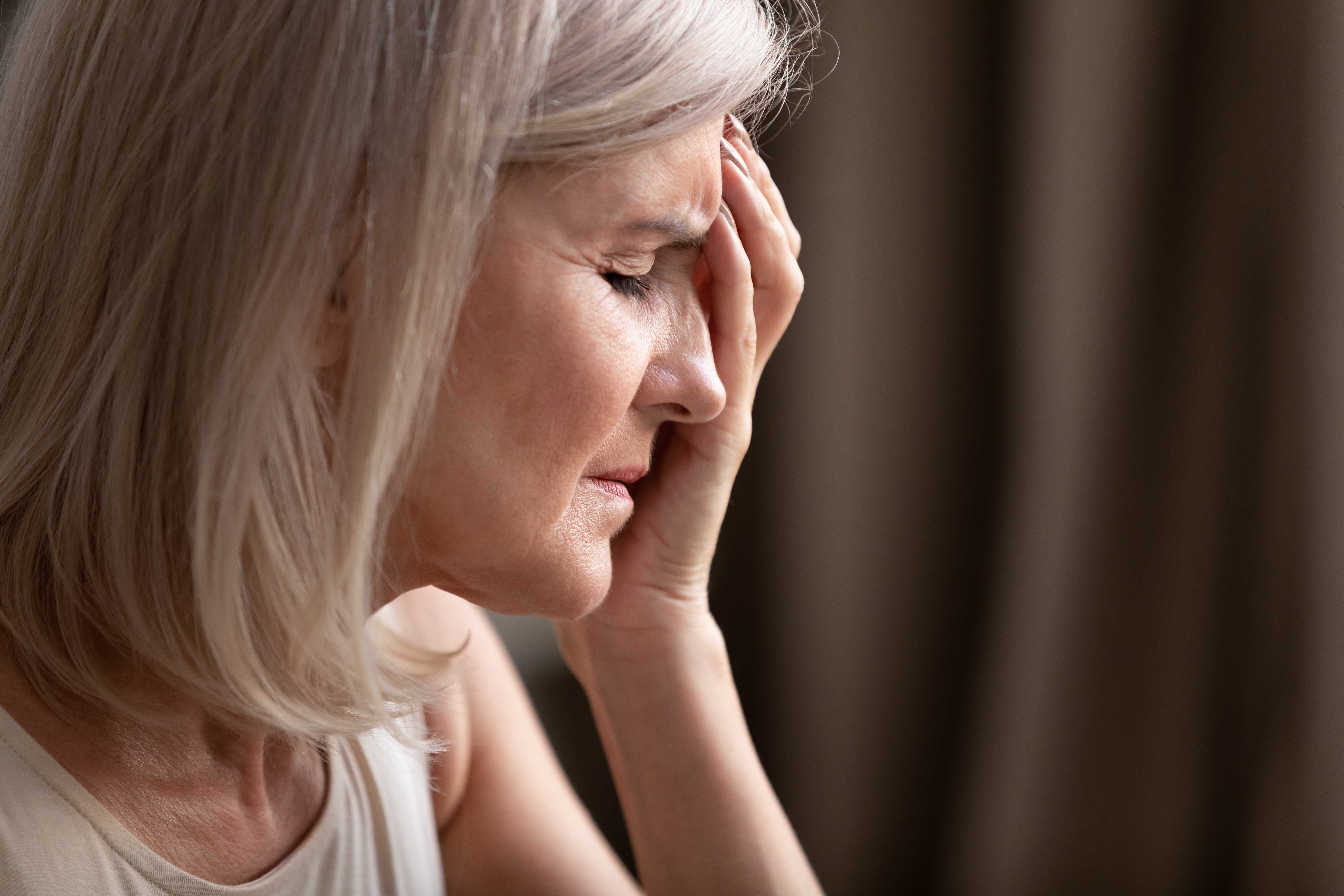 Una anciana decepcionada | Fuente: Shutterstock