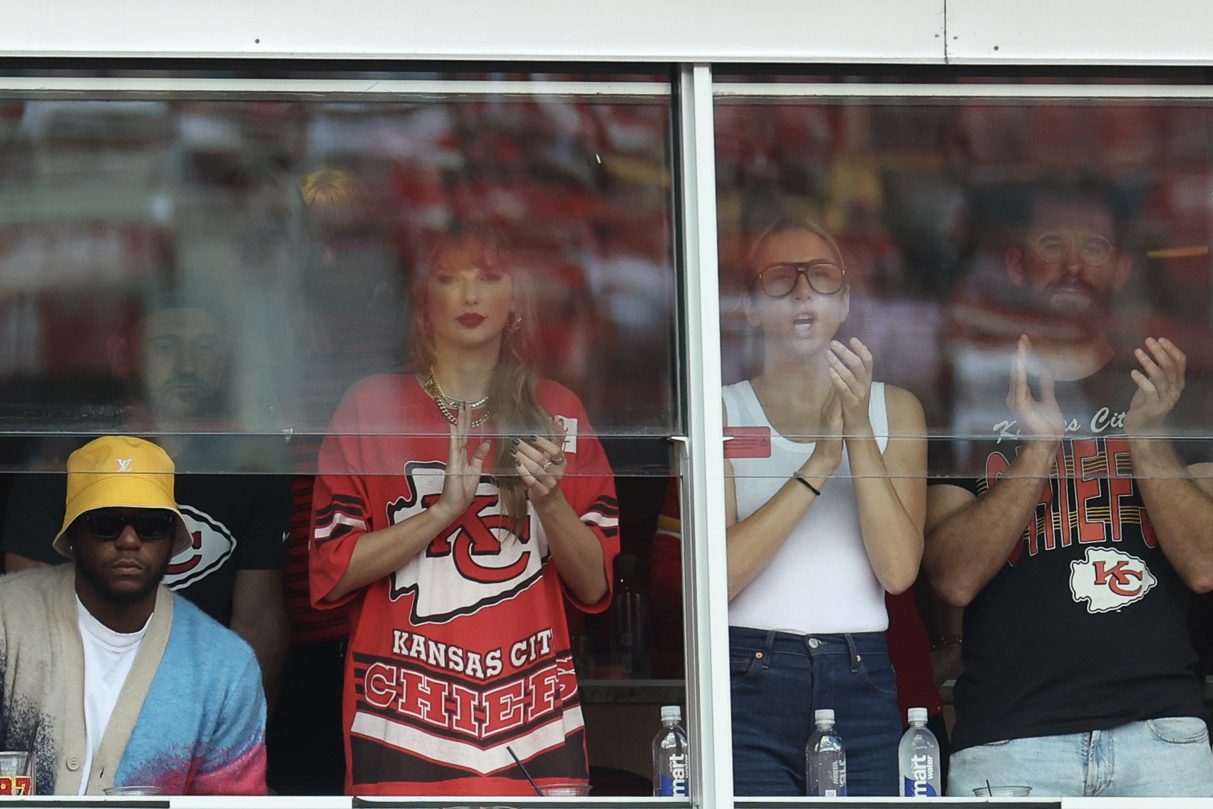 Taylor Swift el 15 de septiembre de 2024, en Kansas City, Missouri | Fuente: Getty Images