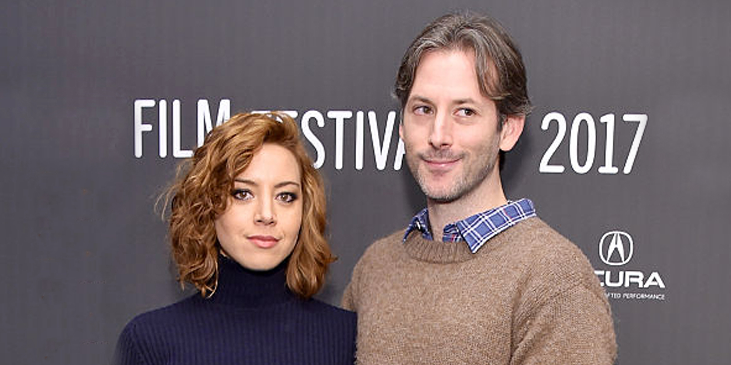 Aubrey Plaza y Jeff Baena | Fuente: Getty Images