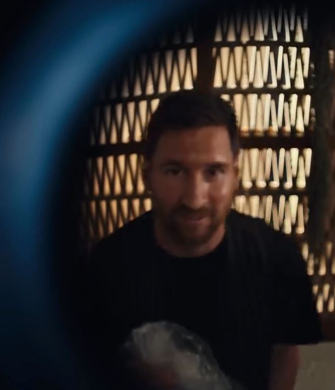 Lionel Messi en el videoclip de Tini | Fuente: Instagram/tinistoessel