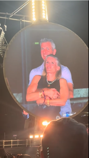 Andrew Byron y Kristin Cabot, de un post del 17 de julio de 2025 | Fuente: Tiktok/@instaagraace