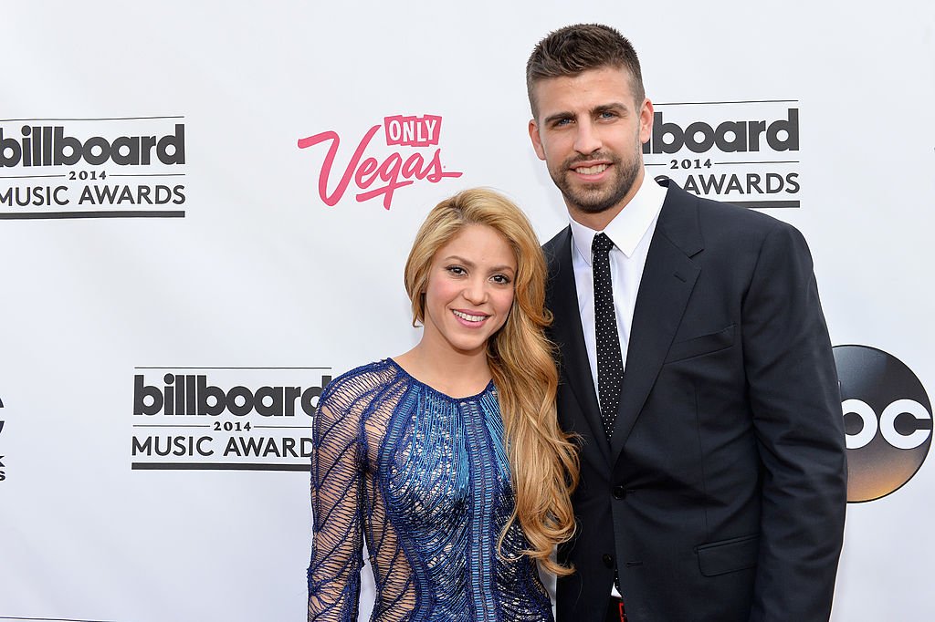 Shakira y Piqué en la alfombra roja de los Billboard Music Awards 2014.| Fuente: Getty Images