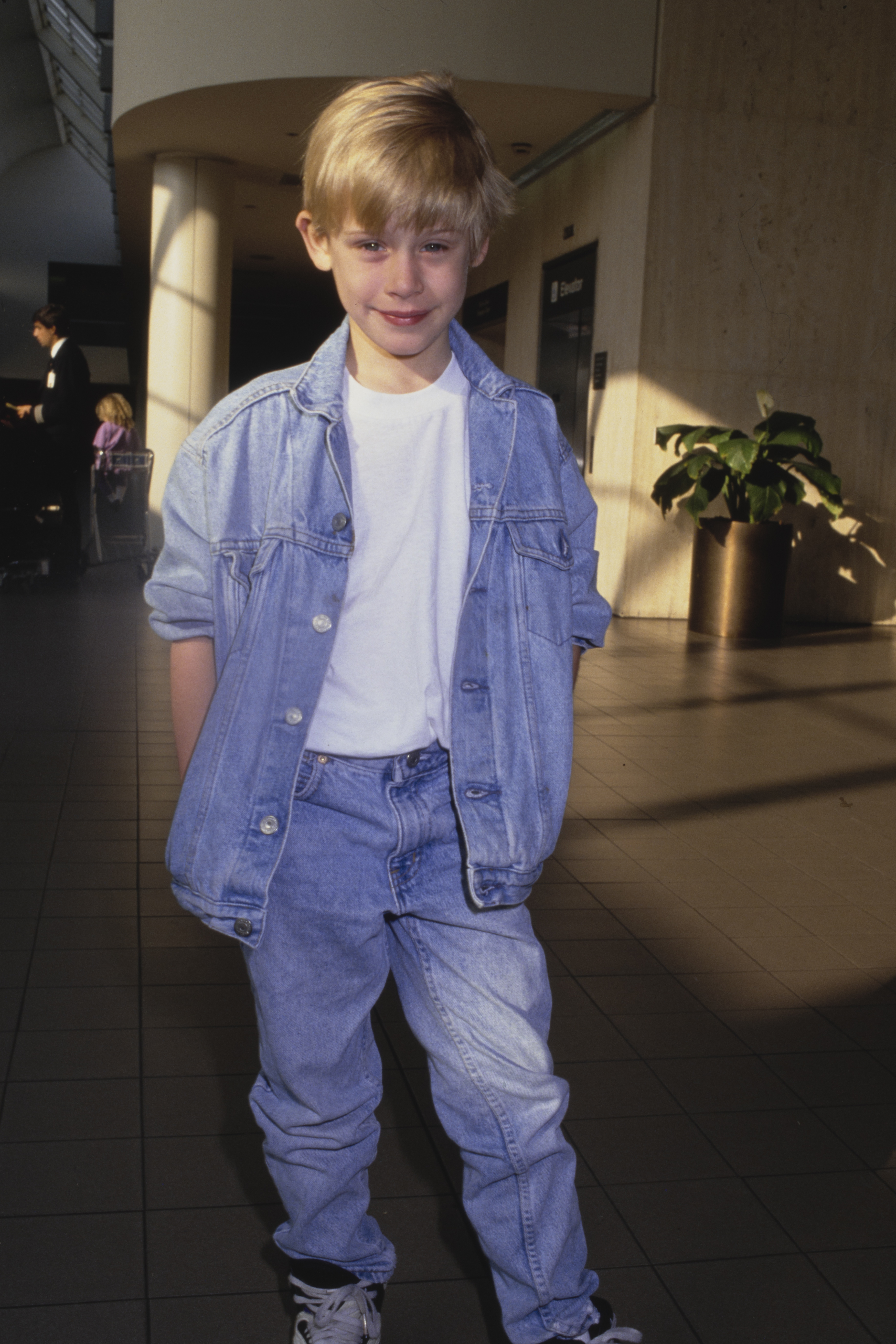 Ex estrella infantil en los ensayos de la 48ª edición de los Globos de Oro en Beverly Hills, California, el 18 de enero de 1991 | Foto: Getty Images