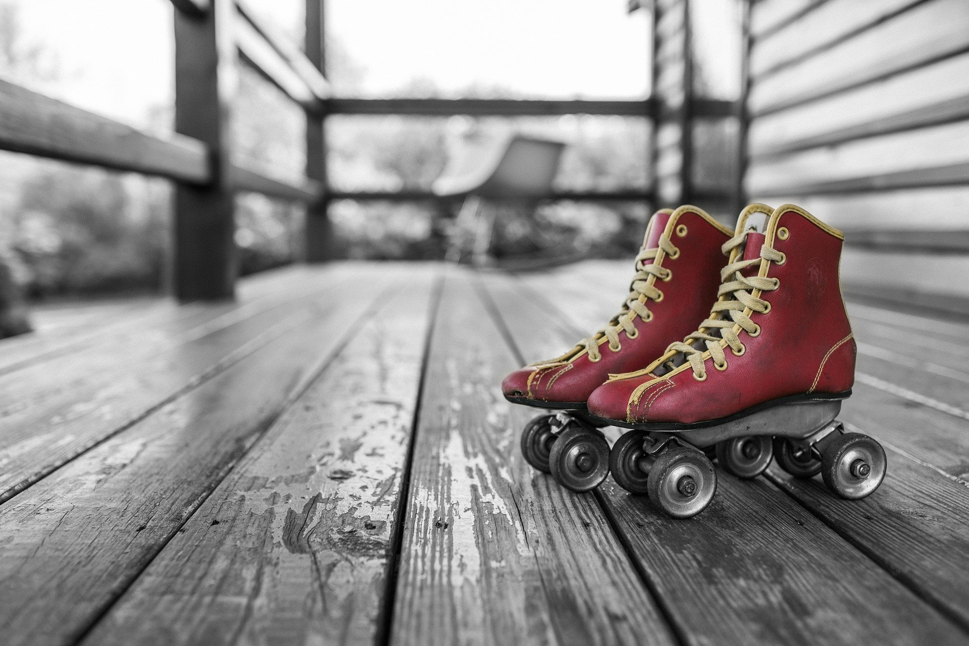 Foto de patines. | Foto: Pixabay