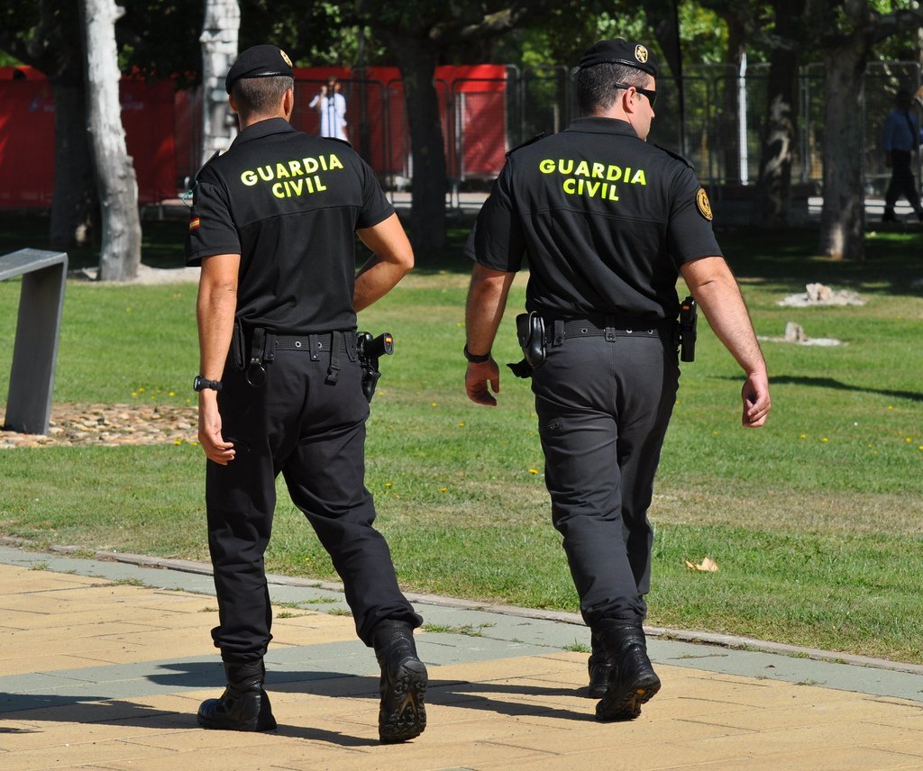 Guardia Civil. | Imagen tomada de: Flickr