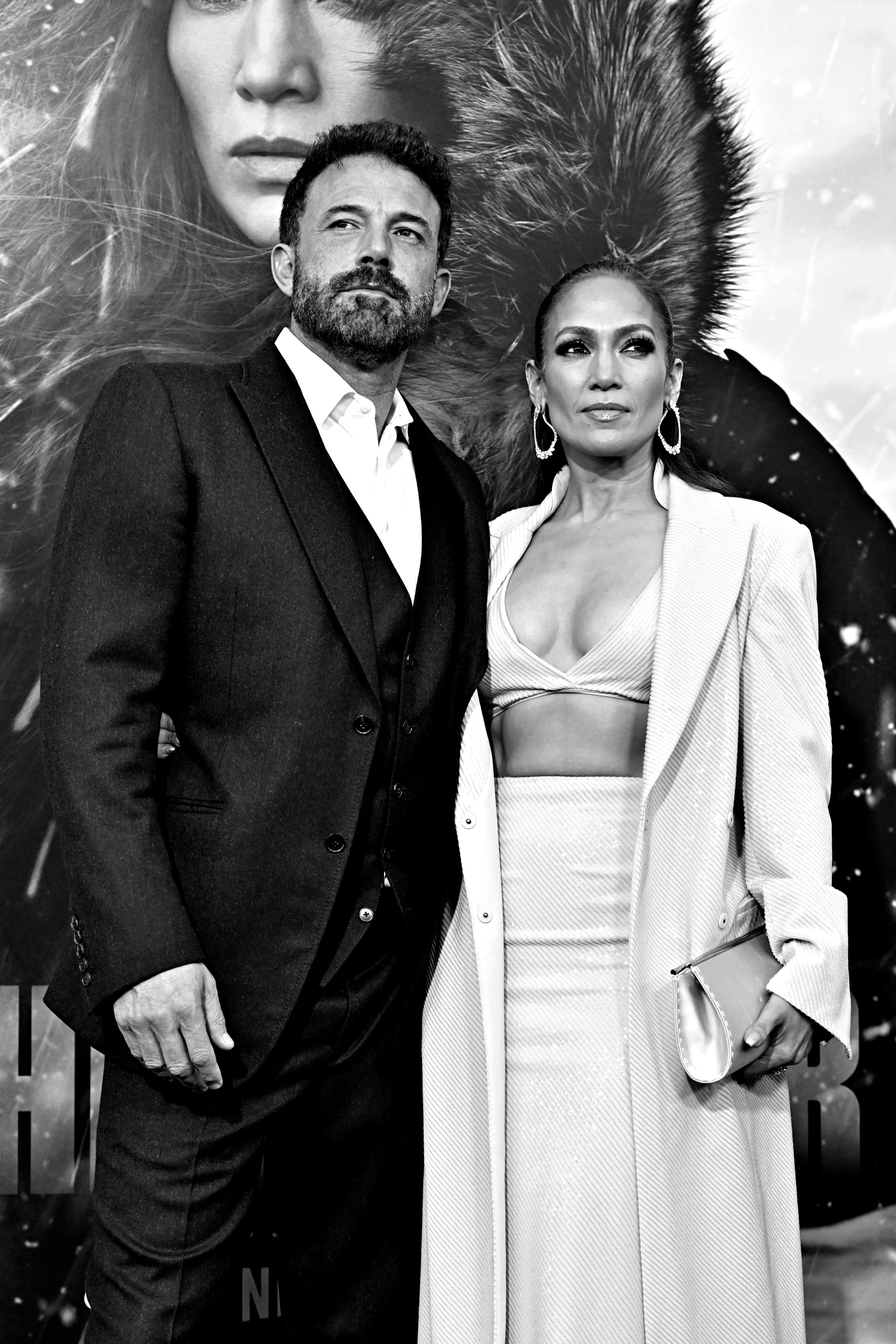Ben Affleck y Jennifer Lopez en el estreno de "The Mother", el 10 de mayo de 2023, en Los Ángeles, California. | Foto: Getty Images