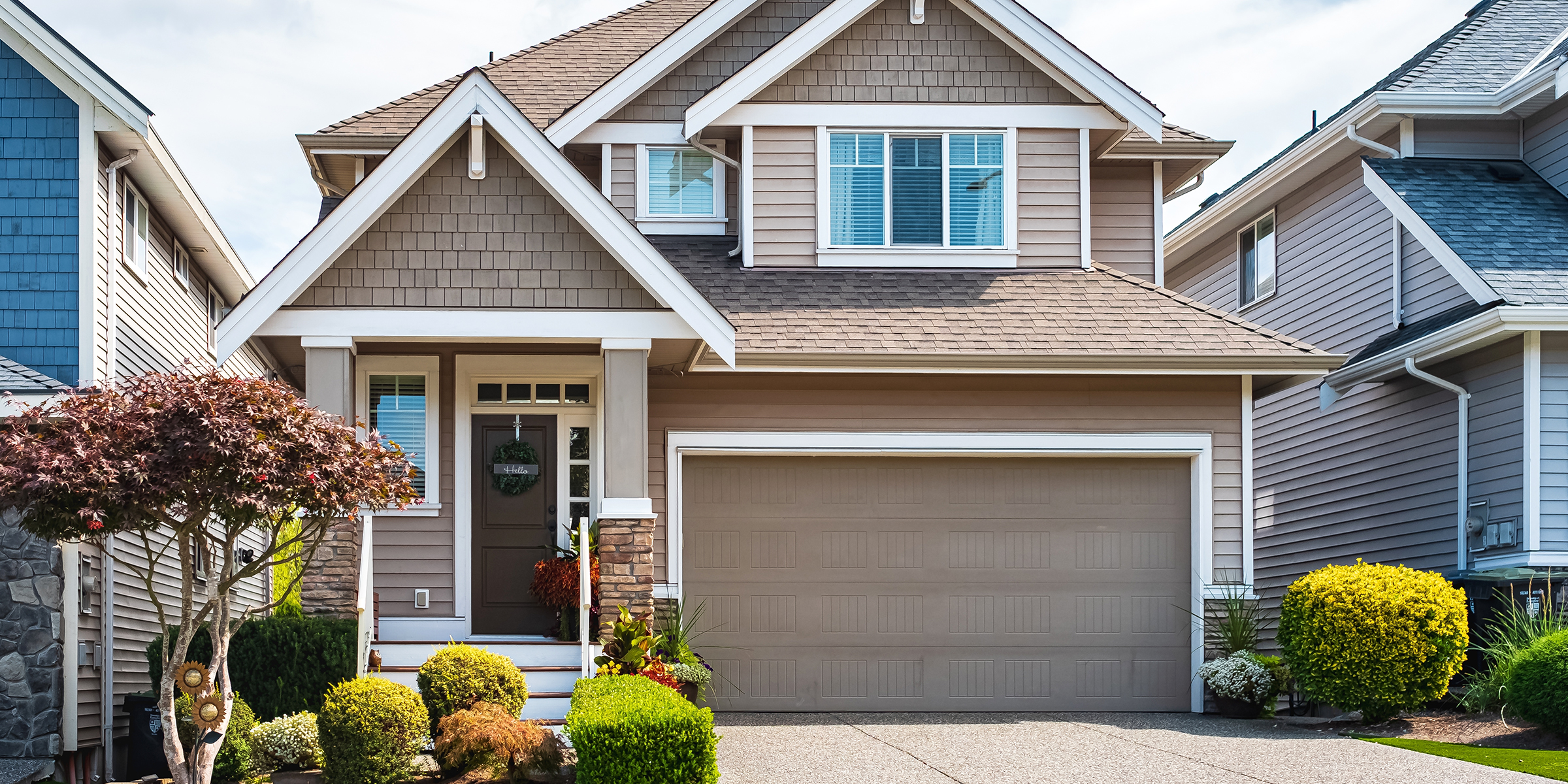 El exterior de una casa | Fuente: Shutterstock