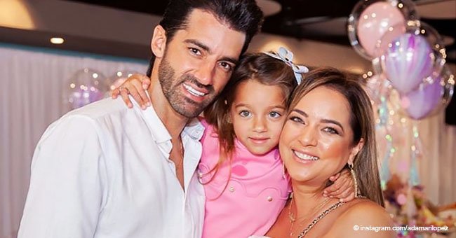 Adamari López conquistó la pista de baile en el cumpleaños de su hija con un jumpsuit color perla