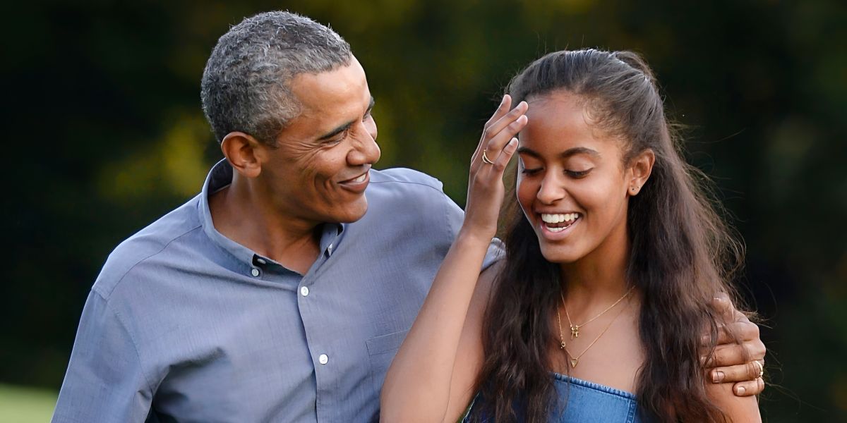 Malia Obama y Barack Obama | Fuente: Getty Images