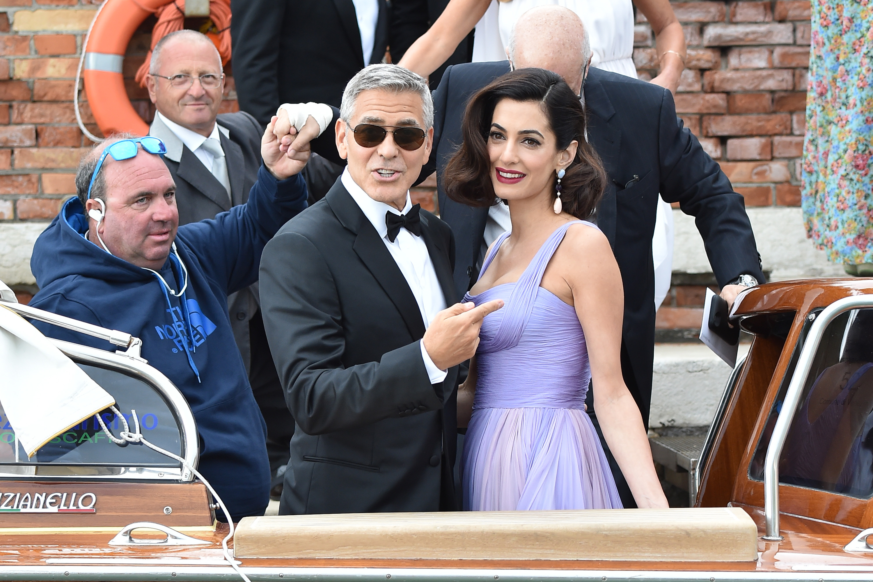 George y Amal Clooney | Fuente: Getty Images