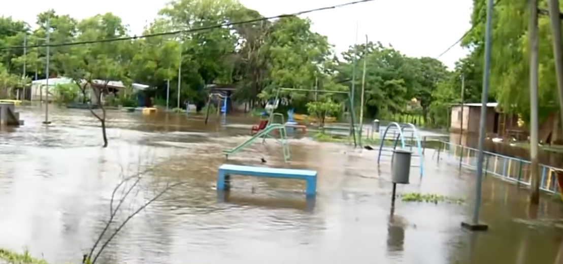 Imágenes de las inundaciones en Chaco, Argentina | Fuente: YouTube/Todo Noticias