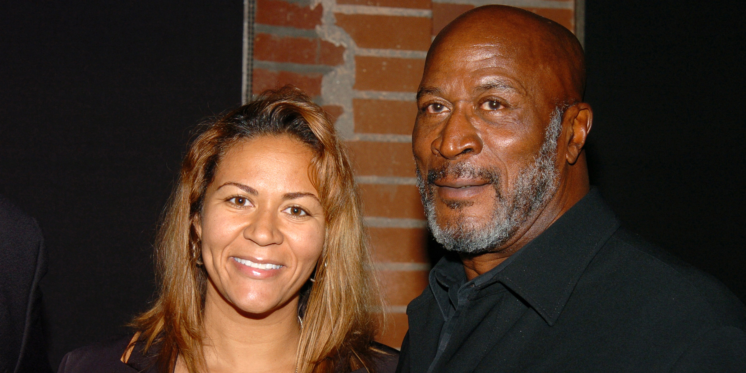 Shannon y John Amos | Fuente: Getty Images