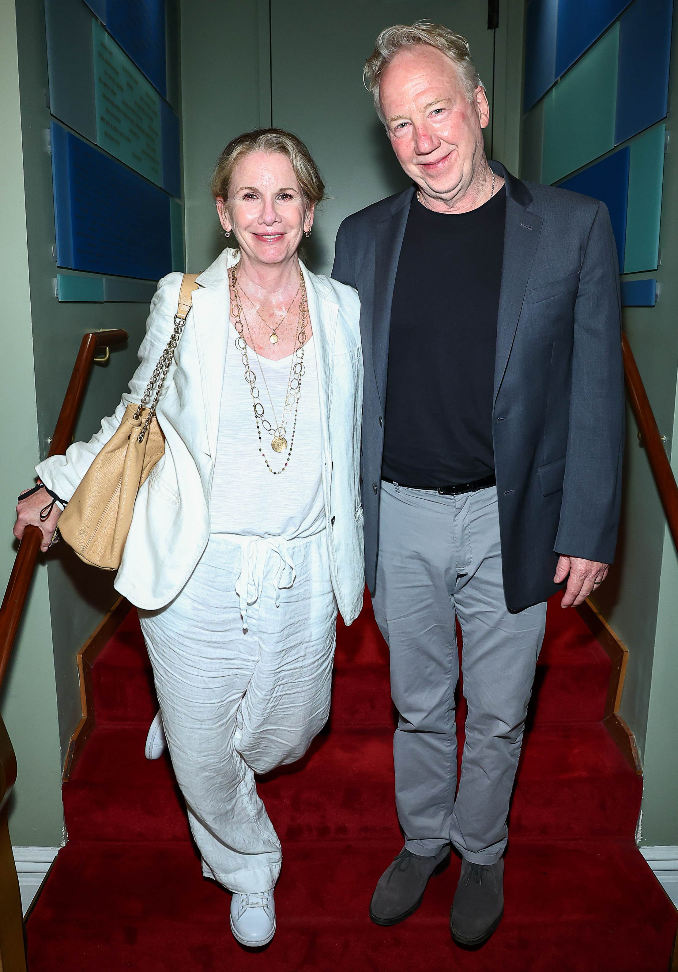 Melissa Gilbert y Timothy Busfield en el estreno de "The Butcher Boy" en 2022 | Fuente: Getty Images