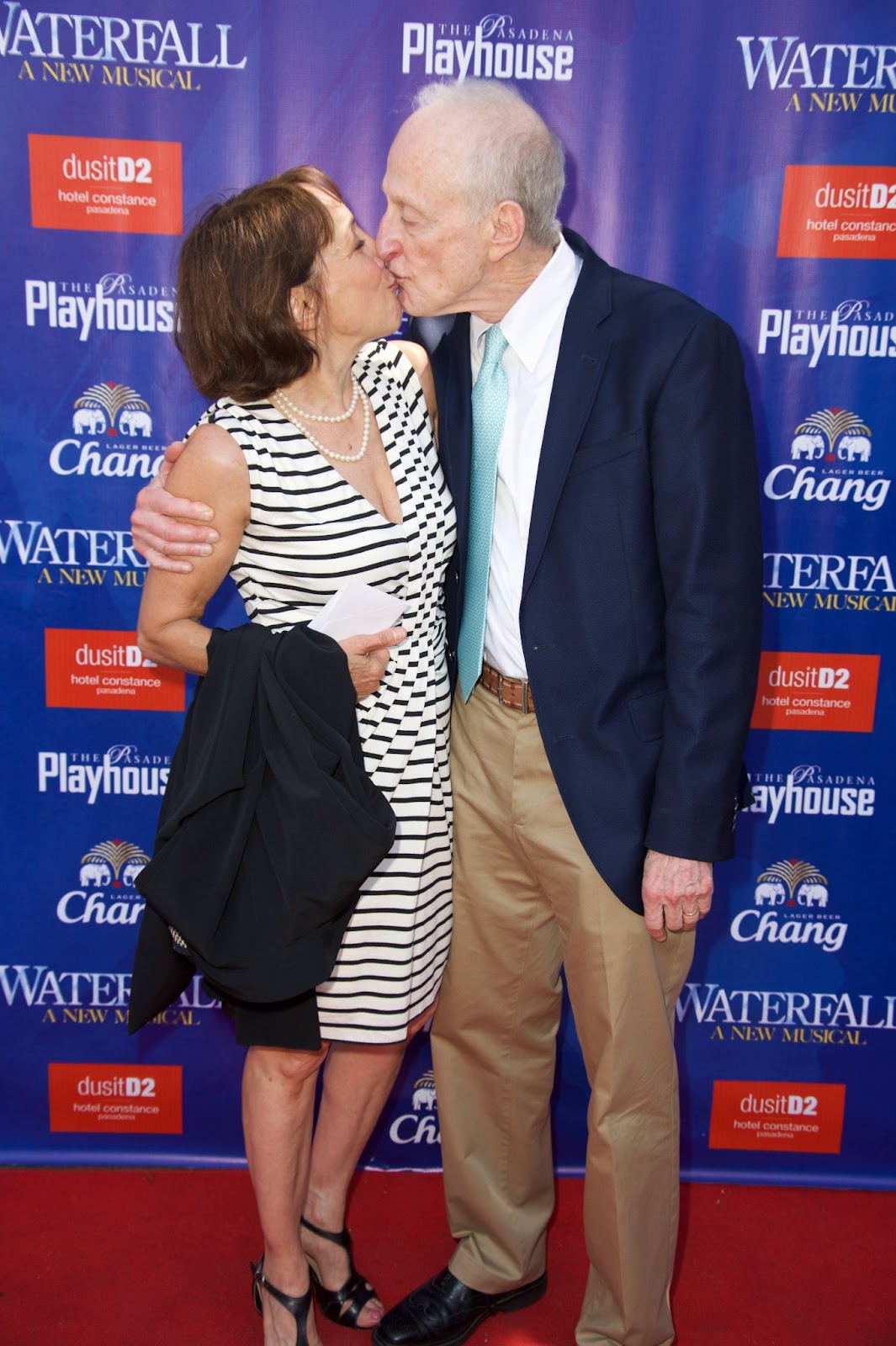 Didi Conn y David Shire en la función inaugural de "The Pasadena Playhouse Presents 'Waterfall'" el 7 de junio de 2015, en Pasadena, California. | Fuente: Getty Images