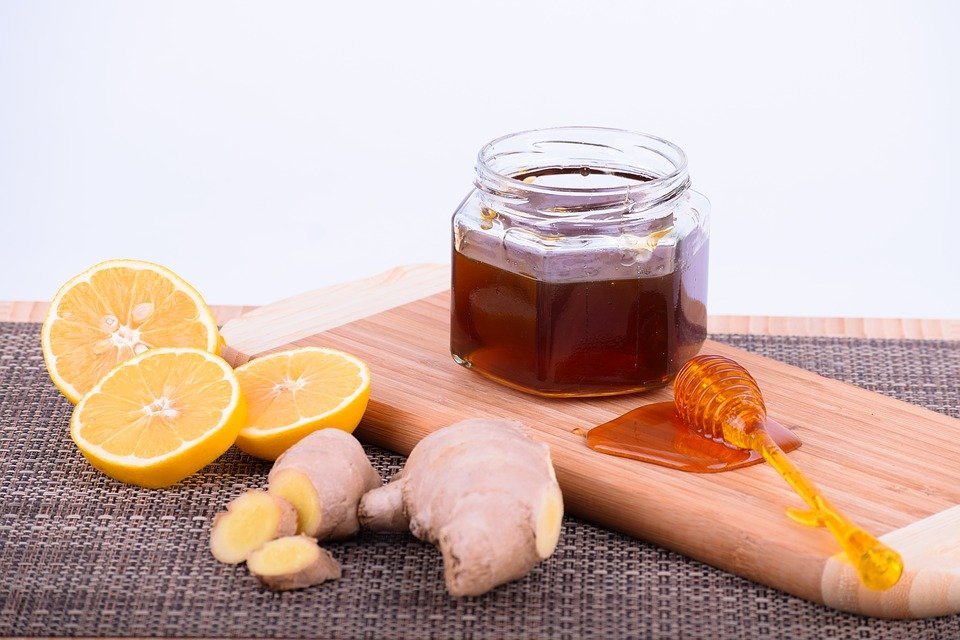 Jengibre, limón y miel | Imagen tomada de: Pixabay