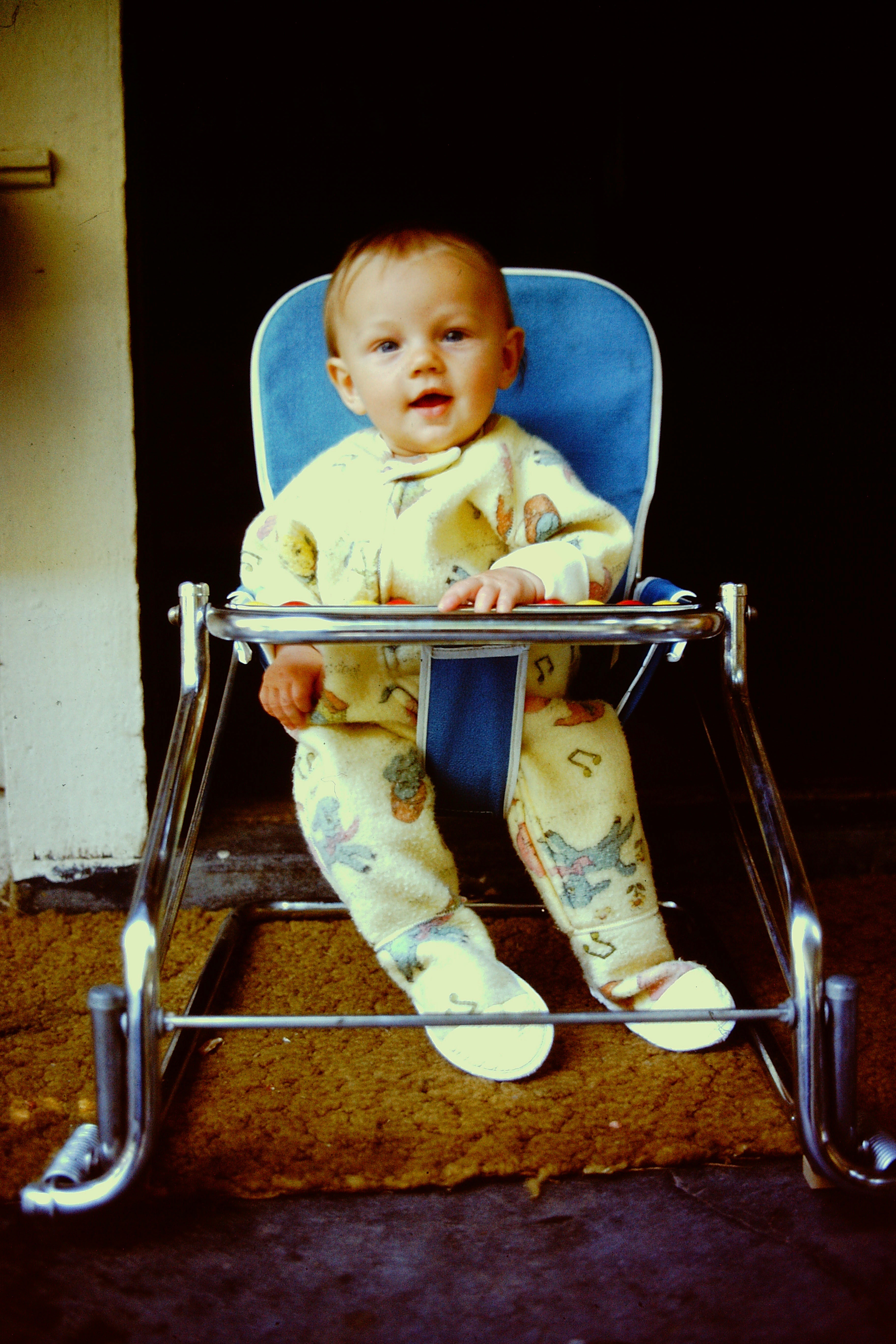 El niño el 1 de julio de 1975 | Foto: Getty Images