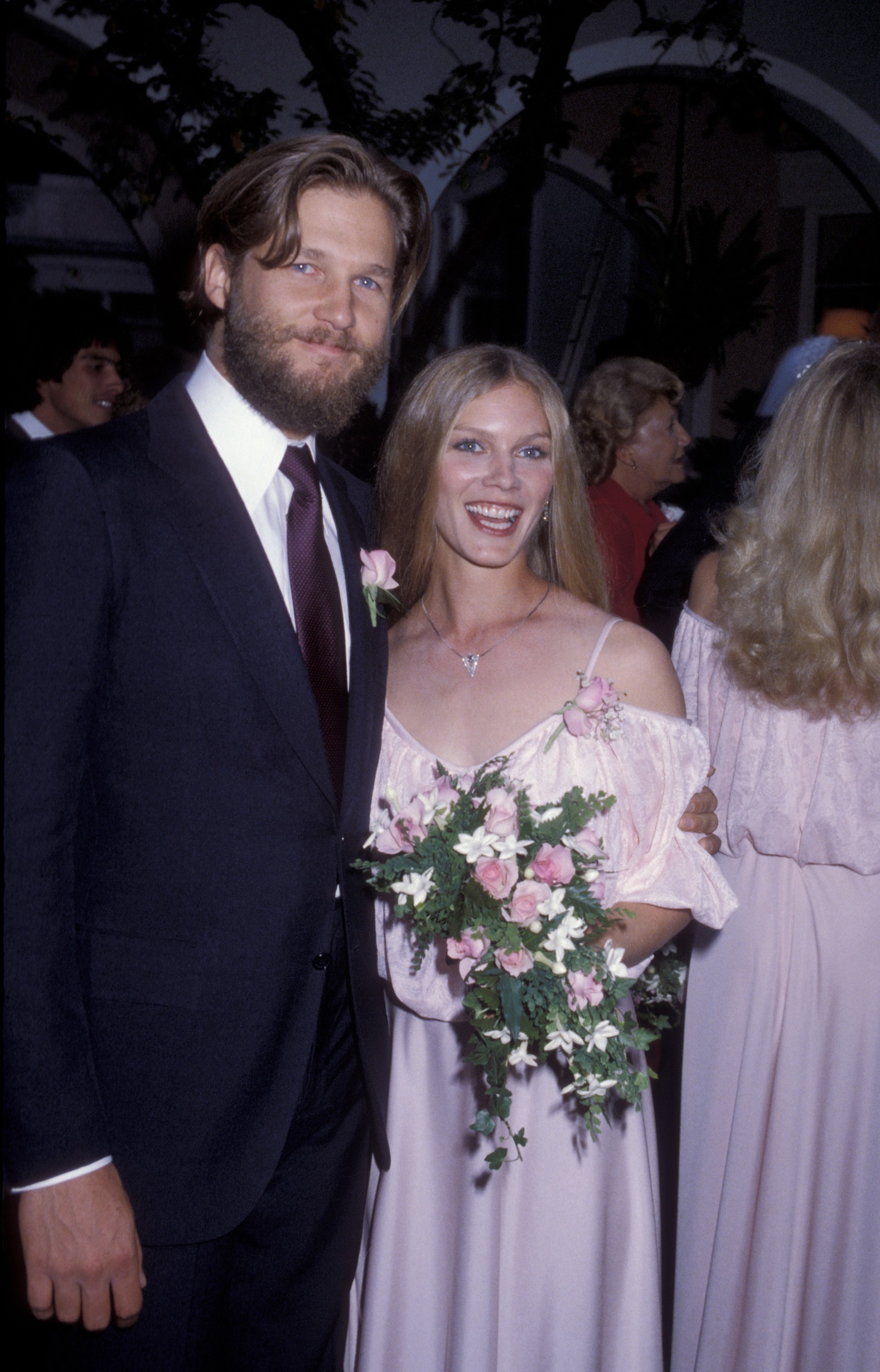 Jeff y Susan Bridges en la boda de Cindy Bridges el 31 de agosto de 1979 | Fuente: Getty Images