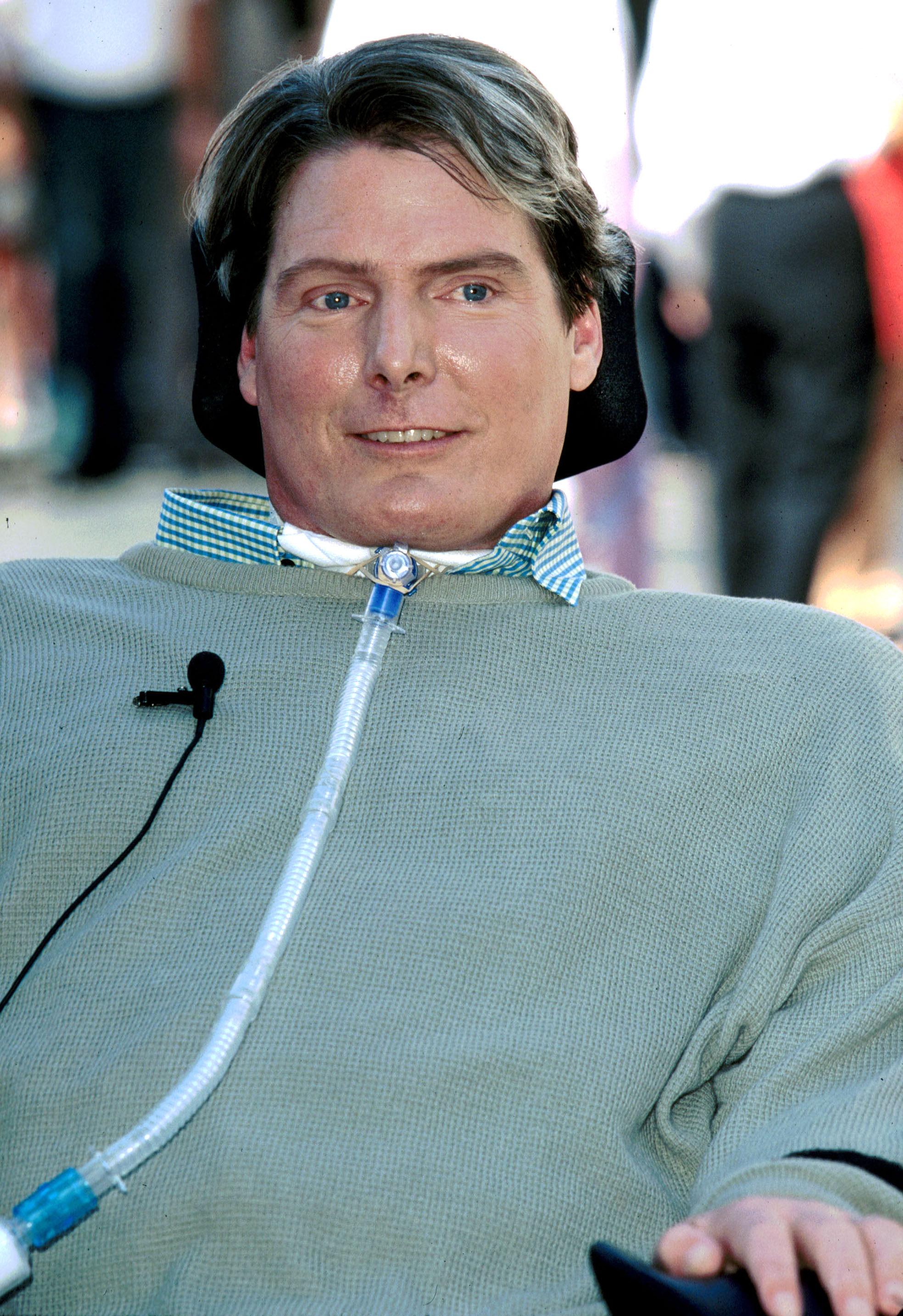 Christopher Reeve durante la ceremonia de su Estrella en el Paseo de la Fama de Hollywood en Hollywood Boulevard, California, en 1997 | Fuente: Getty Images