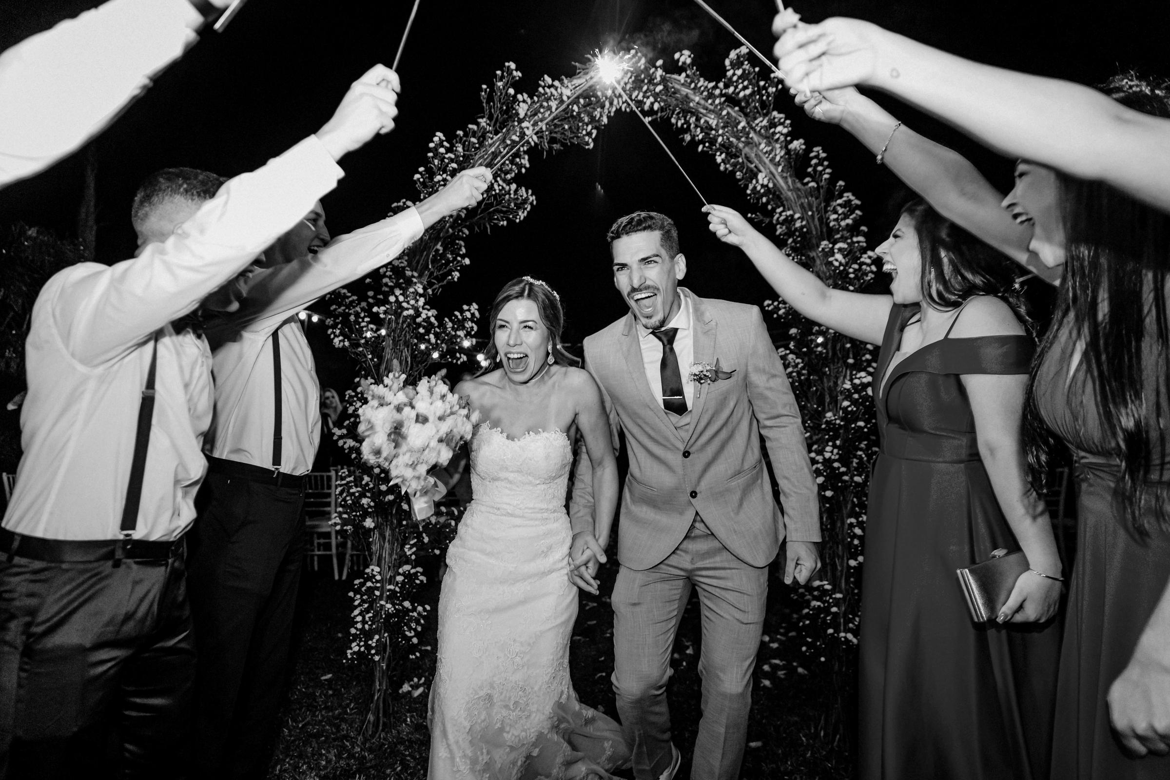 Bridesmaids and other wedding guests celebrating happily | Source: Pexels