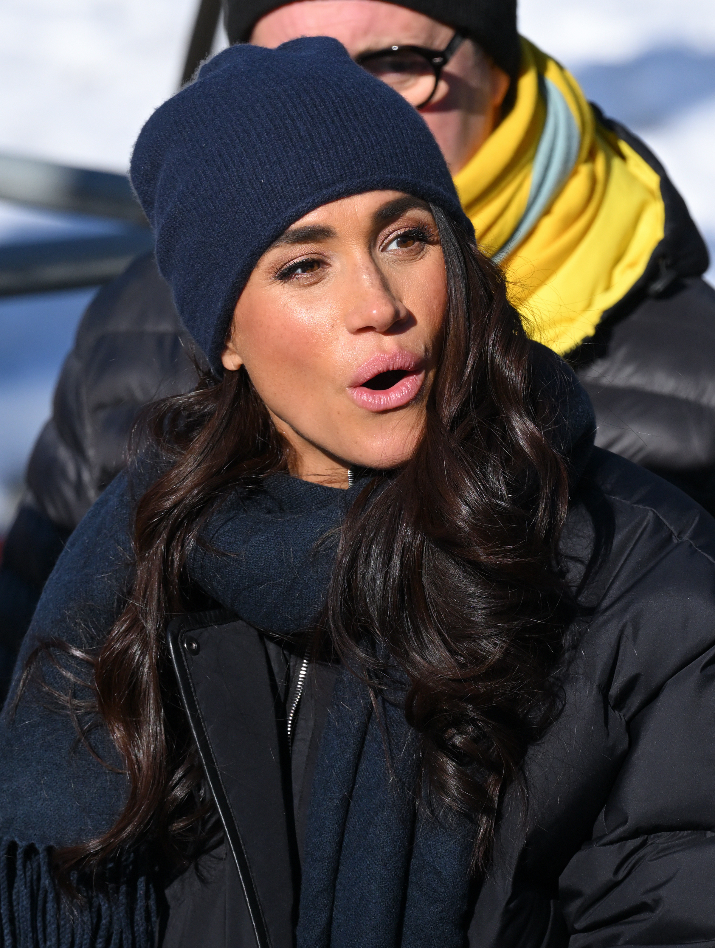 Meghan Markle en el evento Invictus Games One Year To Go en Whistler, Canadá, el 15 de febrero de 2024 | Fuente: Getty Images