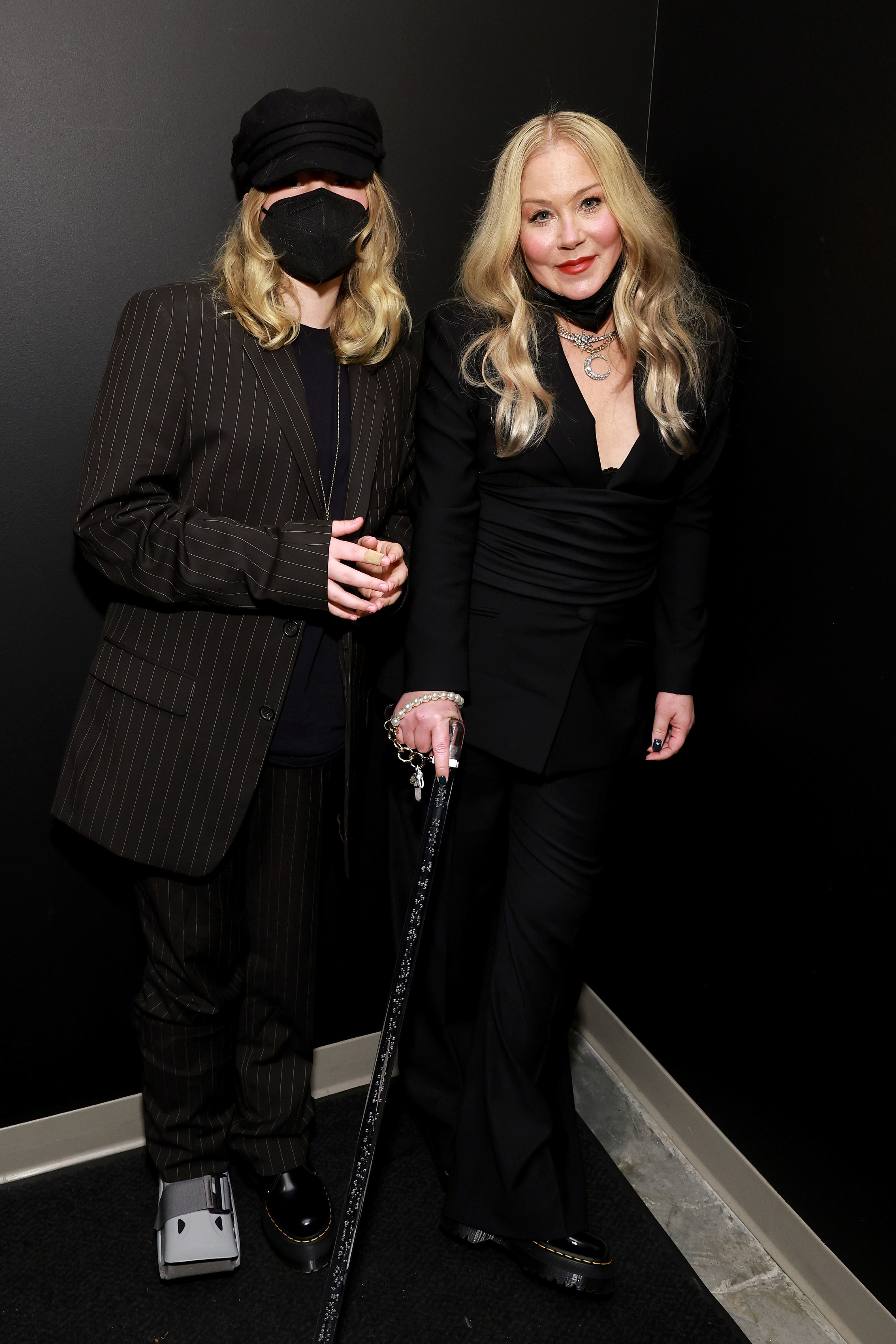 Christina Applegate y Sadie LeNoble asisten a la 28ª edición de los Critics Choice Awards el 15 de enero de 2023 | Fuente: Getty Images