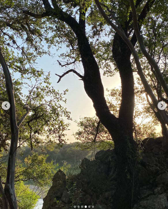 Las vistas desde las tierras tejanas de Van Der Beek en un post subido el 14 de octubre de 2020 | Fuente: Instagram/vanderkimberly