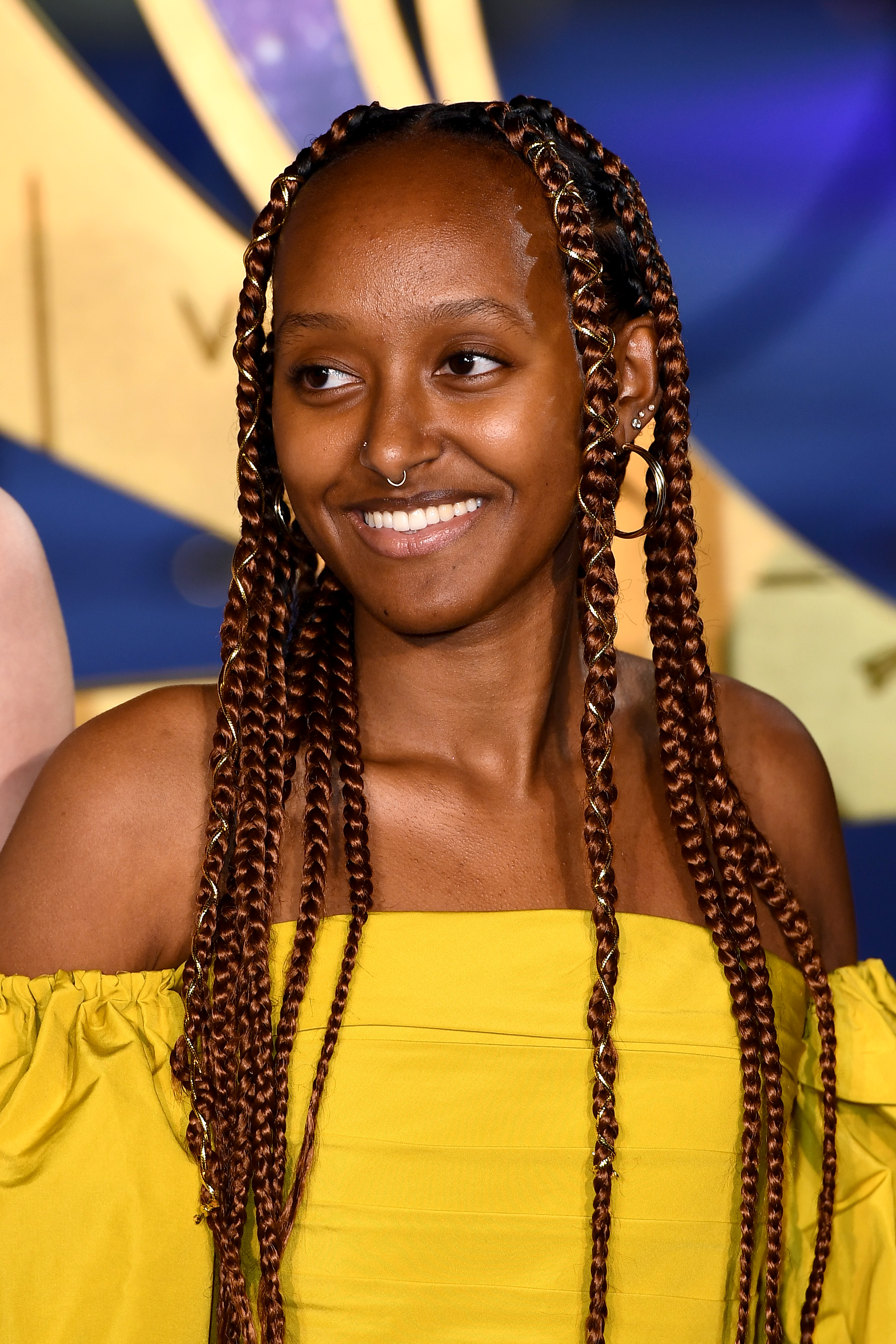 Zahara Jolie-Pitt asiste al estreno de "The Eternals" en el Reino Unido el 27 de octubre de 2021 | Fuente: Getty Images