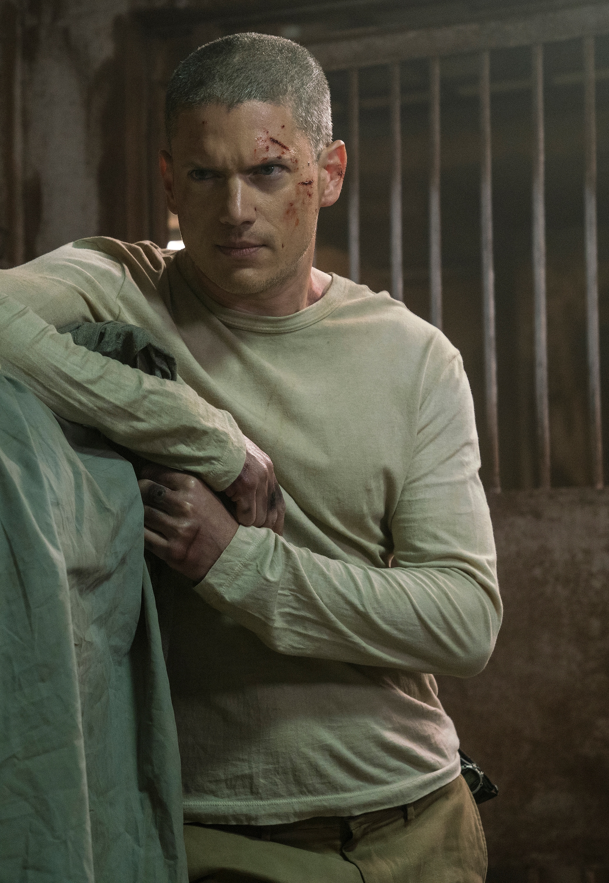 Wentworth Miller en el plató de "Prison Break", 2016 | Fuente: Getty Images