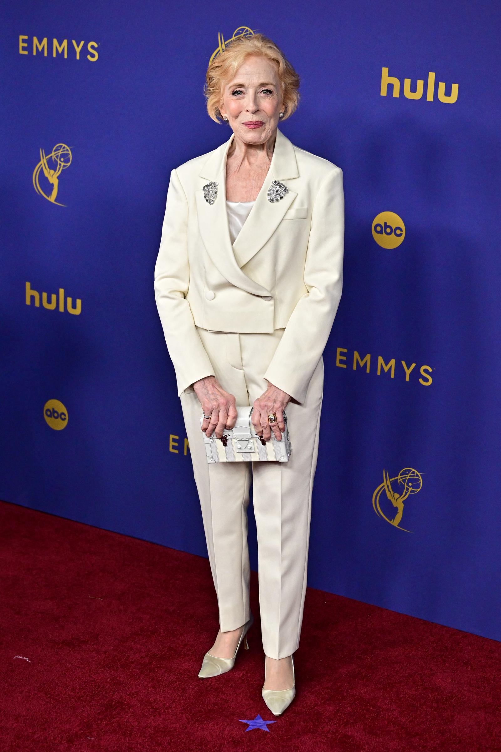 Holland Taylor en la 76ª edición de los Premios Emmy en Los Ángeles el 15 de septiembre de 2024 | Fuente: Getty Images