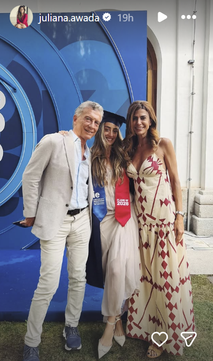 El egreso de Valentina Barbier, la hija de Juliana Awada | Fuente: Instagram/juliana.awada