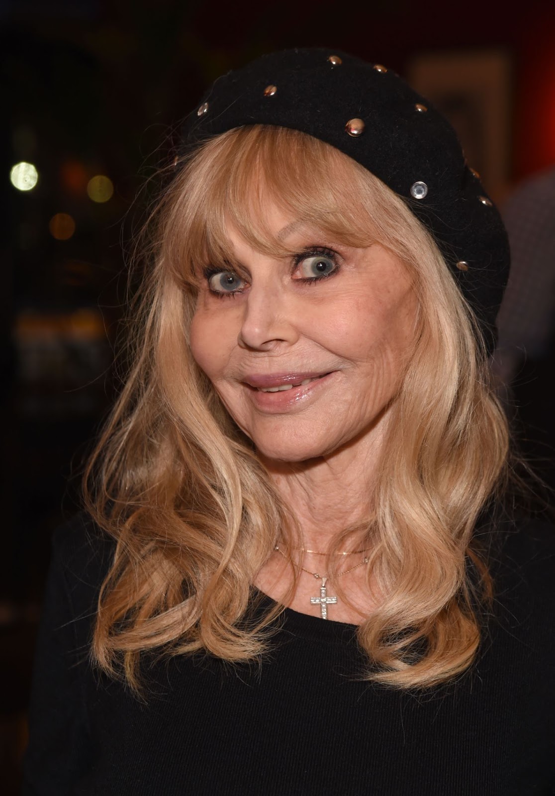 Britt Ekland en el evento "In Conversation With Malcolm McDowell" el 5 de abril de 2019, en Londres, Inglaterra. | Fuente: Getty Images