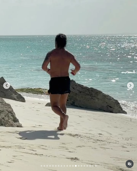 Diego Torres disfrutando de sus vacaciones en la playa | Fuente: Instagram/diegotorresmusica