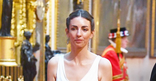 Rose Hanbury, marquesa de Cholmondeley, asiste a cena en honor a Trump en el Palacio de Buckingham. | Foto: Getty Images