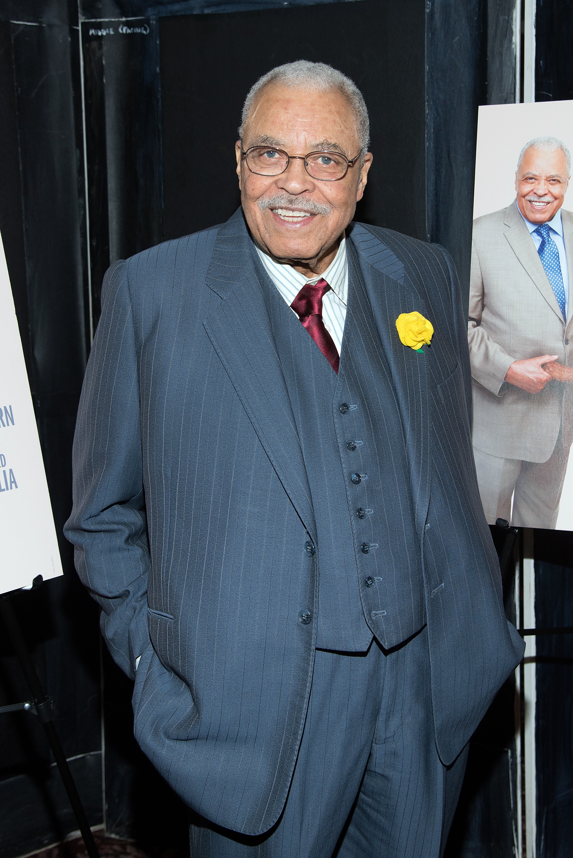 James Earl Jones asiste a la fiesta posterior al estreno en Broadway de "The Gin Game" el 14 de octubre de 2015, en Nueva York | Fuente: Getty Images