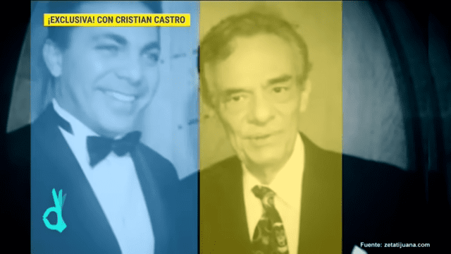 Cristian Castro con José José | Imagen tomada de: YouTube / Imagen Entretenimiento