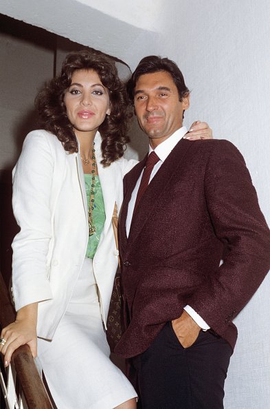 La actriz y cantante española Norma Duval con su esposo Marc Ostarcevic, 1983, Madrid, España. | Fuente: Getty Images
