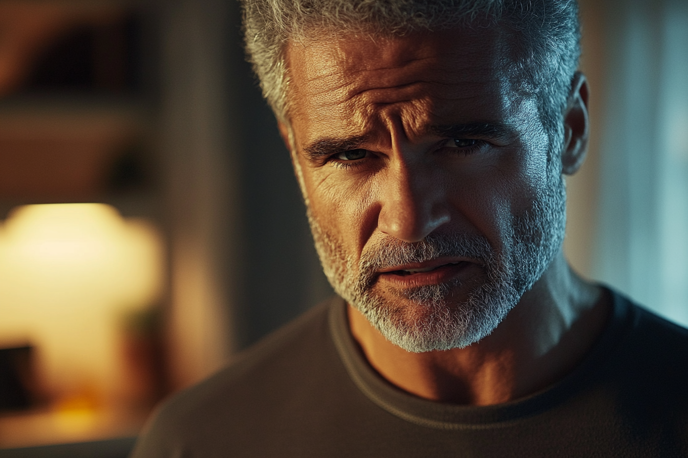 Un hombre hablando | Fuente: Midjourney
