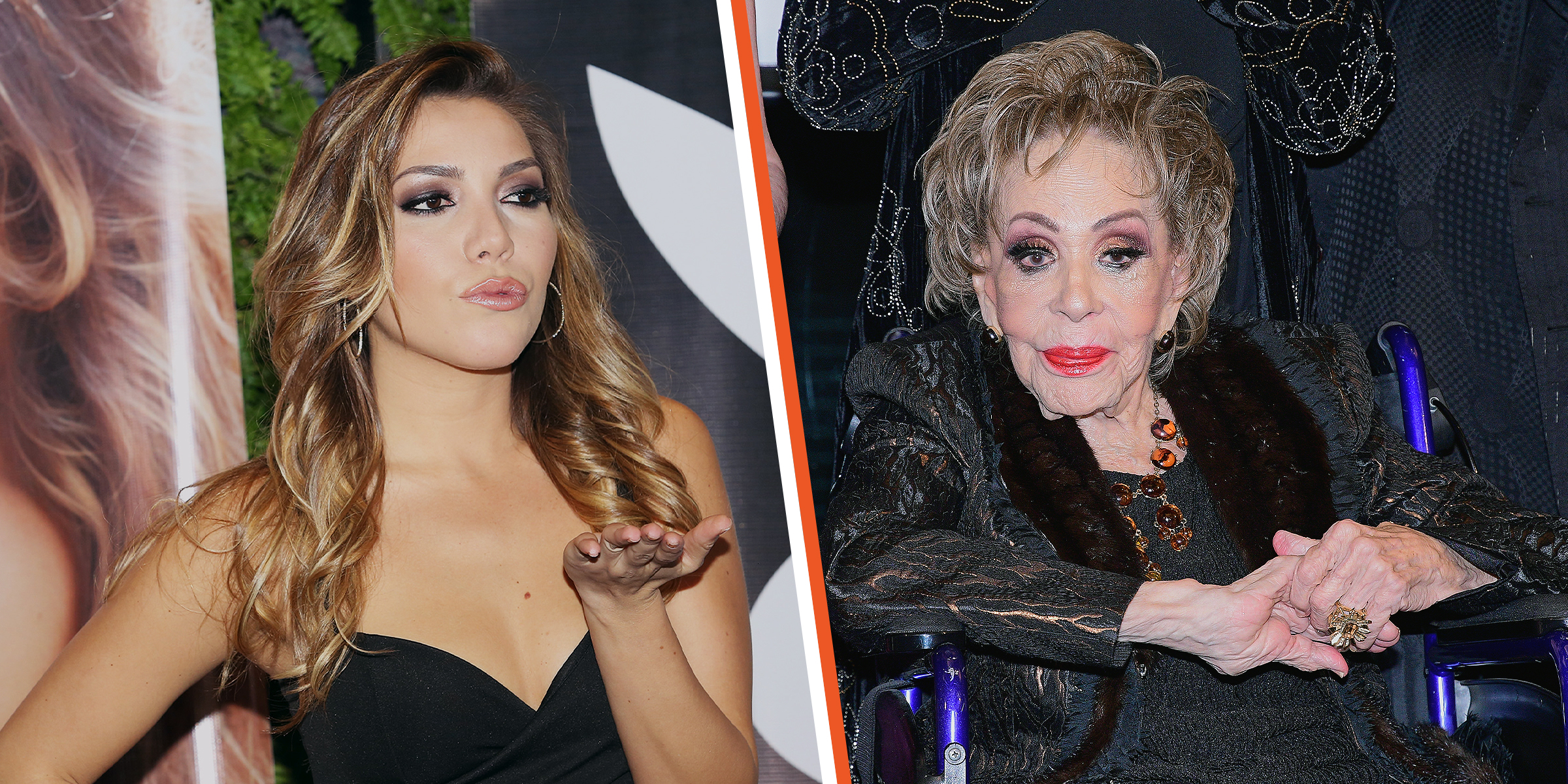 Frida Sofía y Silvia Pinal. | Foto: Getty Images