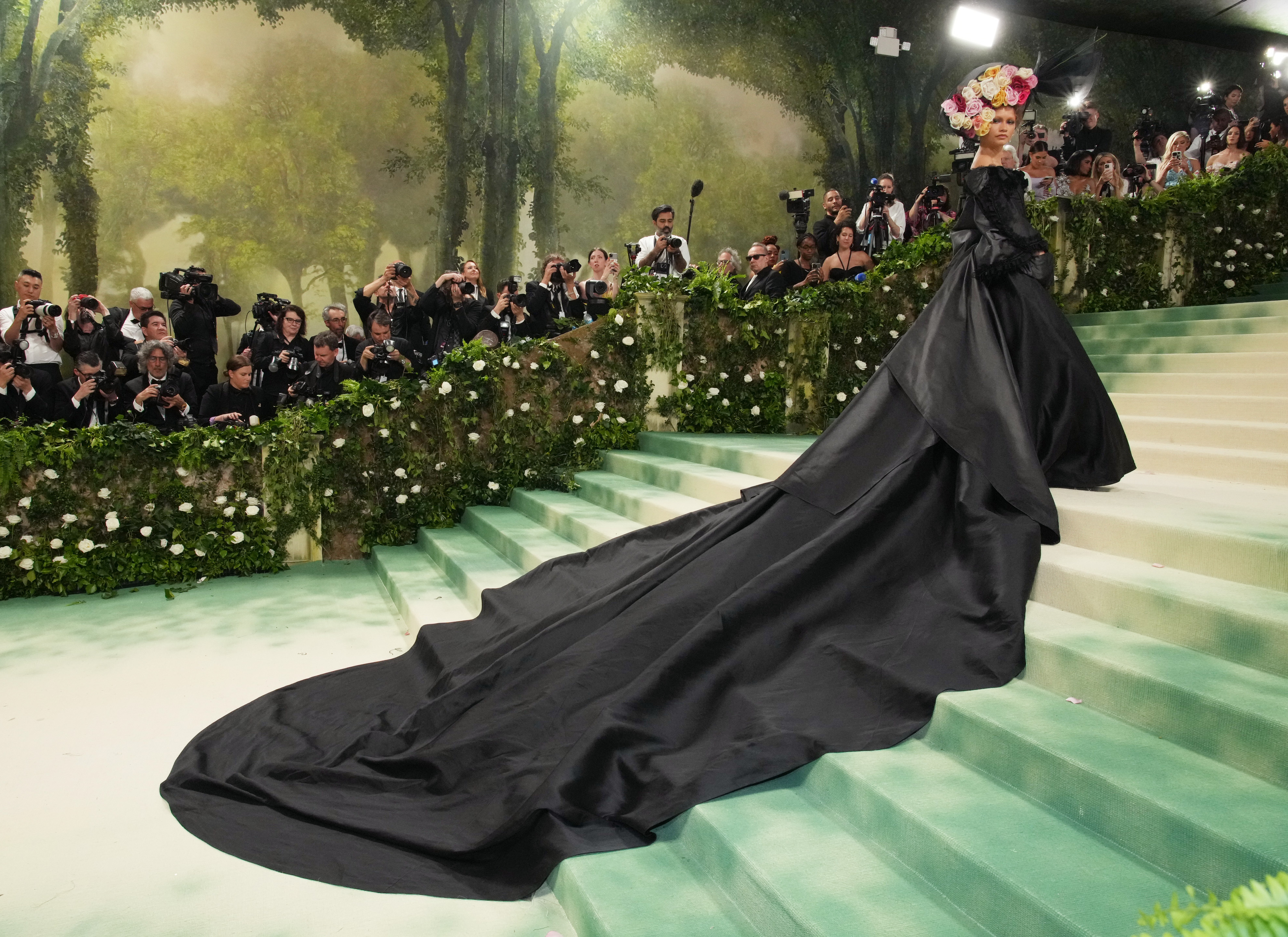 Zendaya durante la Met Gala 2024 que celebra "Sleeping Beauties: Reawakening Fashion" en el Museo Metropolitano de Arte el 6 de mayo de 2024, en Nueva York | Foto: Getty Images