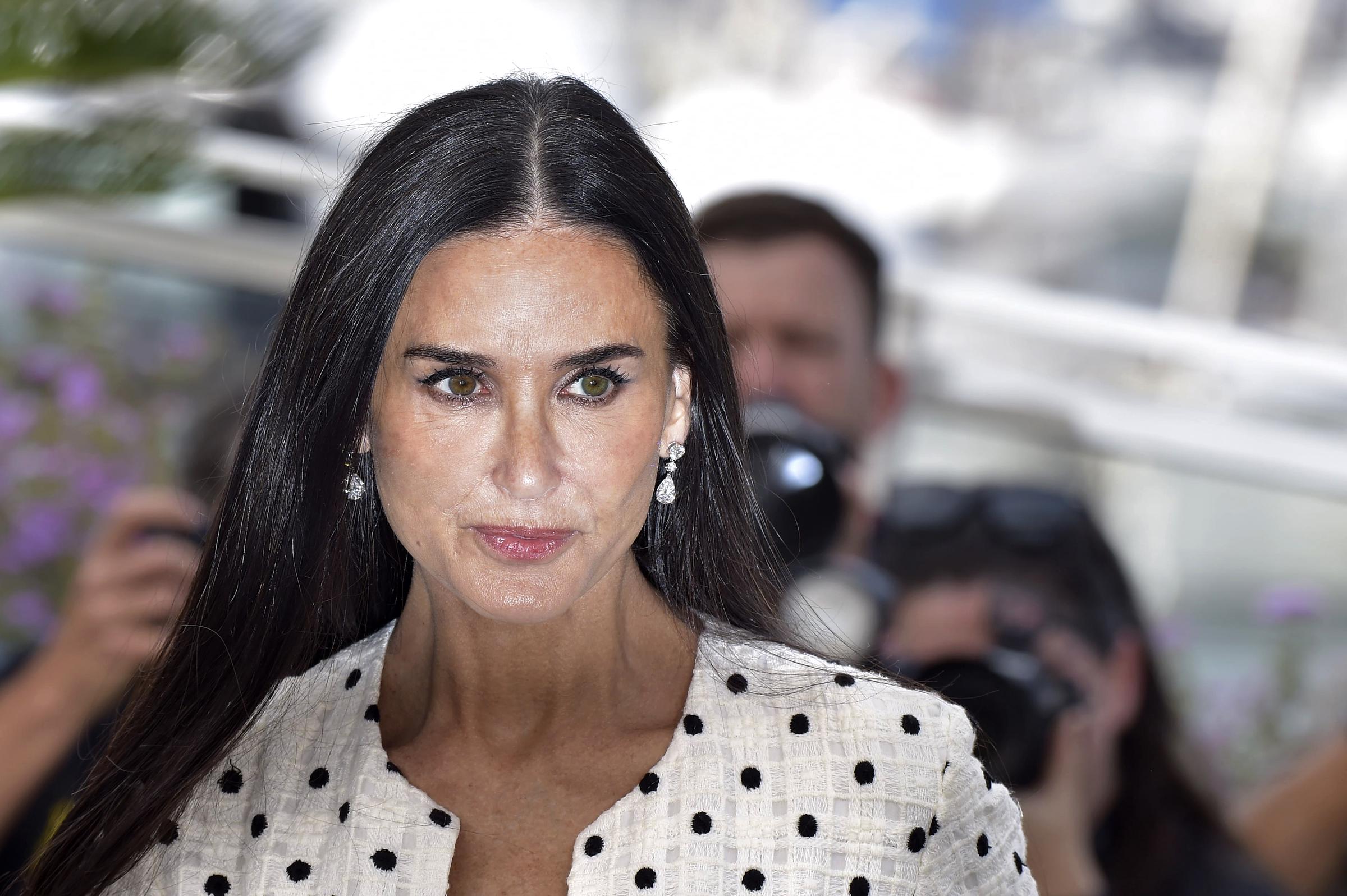 Demi Moore en el Festival de Cannes 2024 en Cannes, Francia, el 20 de mayo de 2024 | Fuente: Getty Images